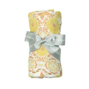 Angel Dear Golden Surf Floral Muslin Swaddle Blanket